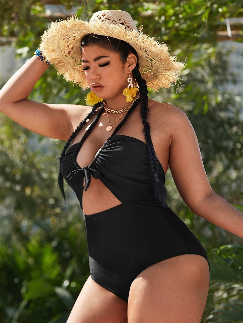 Peek-A-Boo One Piece Swim