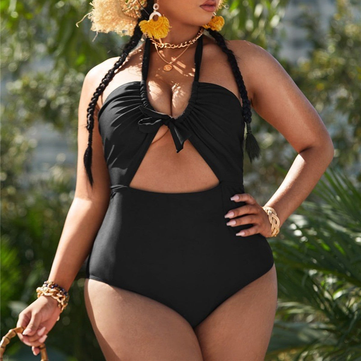 Peek-A-Boo One Piece Swim